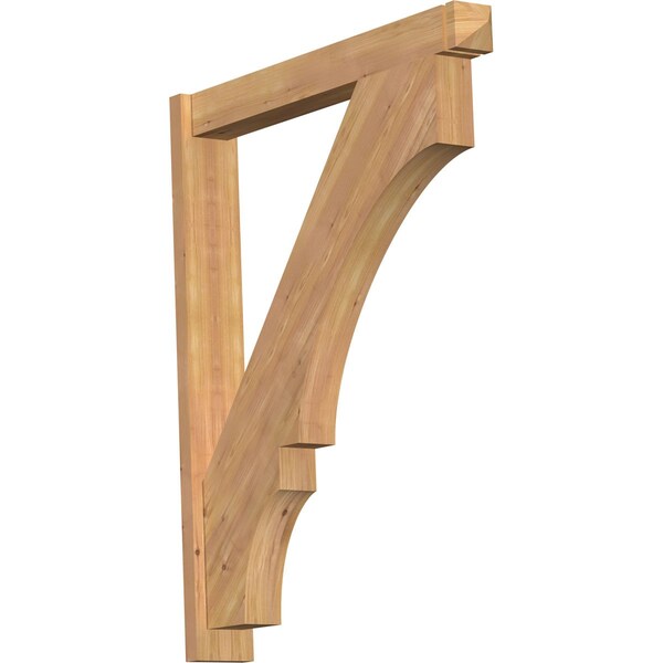 Ekena Millwork Balboa Arts & Crafts Smooth Outlooker, Western Red Cedar, 5 1/2"W x 38"D x 46"H OUT06X38X46BOA03SWR - main